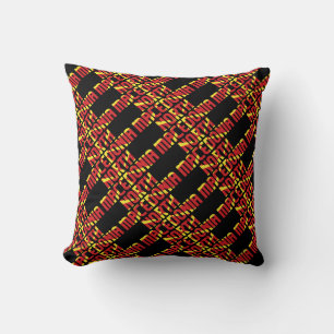 Gorgeous North Macedonia National Flag Throw Pillow