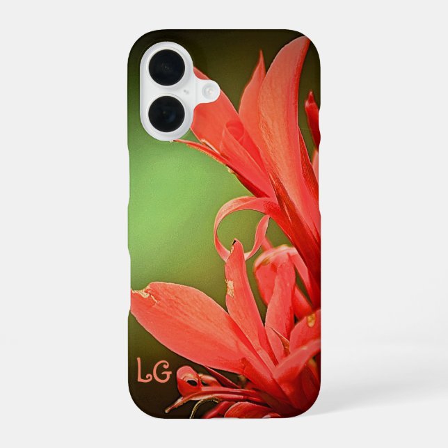 Gorgeous Orange Flower * Case-Mate iPhone Case (Back)