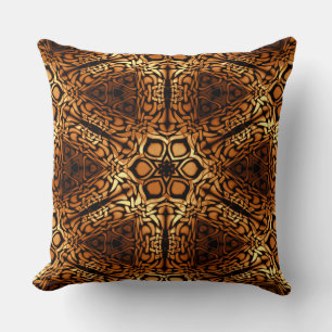 Gorgeous Ornate Moroccan Pattern Throw Pillow