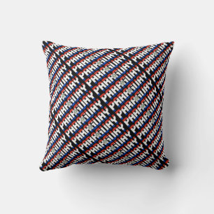 Gorgeous Paraguay National Flag Throw Pillow