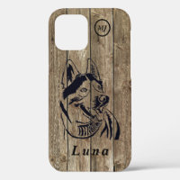 Gorgeous Personalizable Siberian Husky iPhone Case