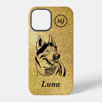 Gorgeous Personalizable Siberian Husky iPhone Case
