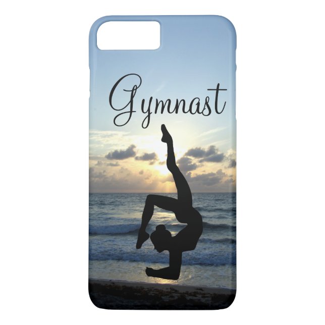 GORGEOUS PERSONALIZED GYMNAST PHONE CASE (Back)