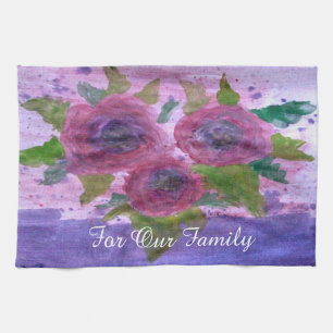 Gorgeous Personalized Tea Towel