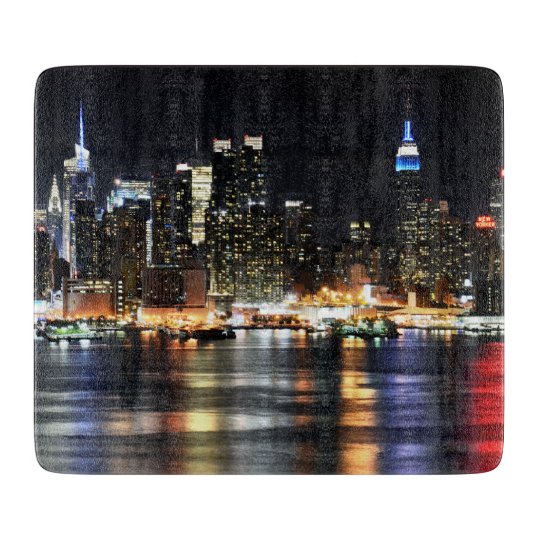 Gorgeous Photo of New York at Night Time Boards