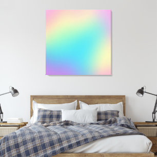 Gorgeous Rainbow Gradient Canvas Print