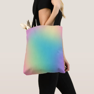 Gorgeous Rainbow Gradient Tote Bag