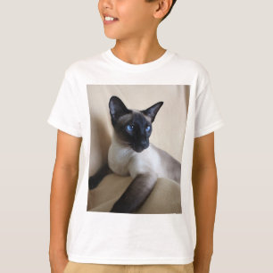 Gorgeous Siamese Cat Face T-Shirt