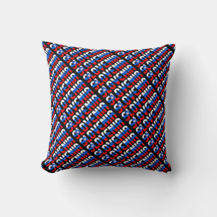 Gorgeous Slovenia National Flag Throw Pillow
