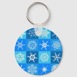GORGEOUS SNOWFLAKES KEYCHAIN