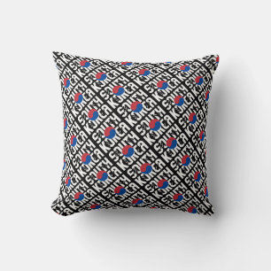 Gorgeous South Korea National Flag Throw Pillow