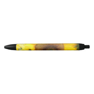 Gorgeous Sunflower Black Ink Pen
