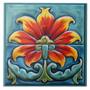 Gorgeous Talavera Image Tile
