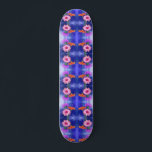 Gorgeous Three Colour Gerberas - Drawing Art Skateboard<br><div class="desc">Gorgeous Three Colour Gerberas</div>