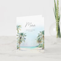 Gorgeous Tropical Beach Island Destination Wedding
