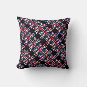 Gorgeous United Kingdom National Flag Throw Pillow