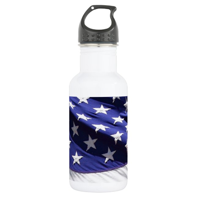 GORGEOUS USA FLAG 532 ML WATER BOTTLE (Front)
