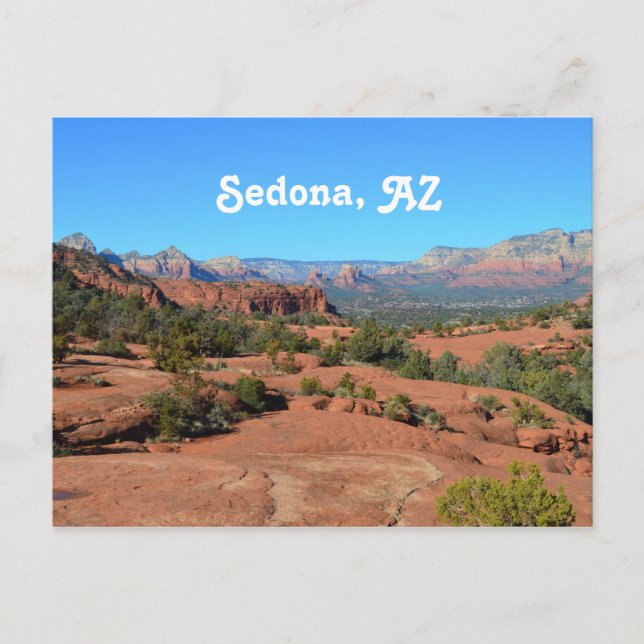 Gorgeous Views of Sedona Postcard (Front)