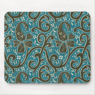 Gorgeous Vintage Floral Fabric Mousepad