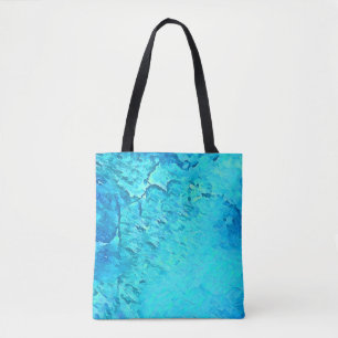 Gorgeous Watercolor Tropical Ocean Theme Design  Tote Bag