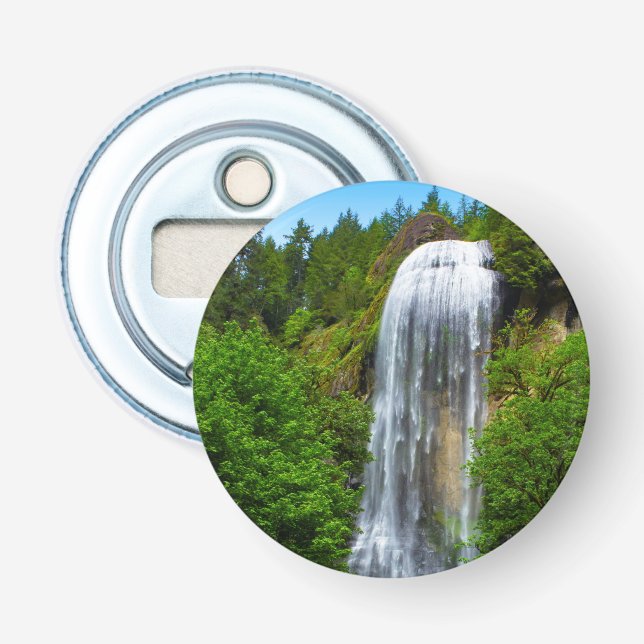 Gorgeous Waterfall Magnetic Bottle Opener (Front)