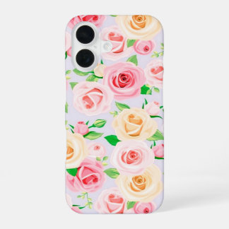 Gorgeous white pink roses Case-Mate iPhone case