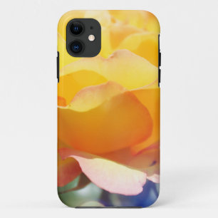 Gorgeous yellow rose flower. Floral photography. iPhone 11 Case