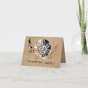Gorgeous Zen Thank You Card