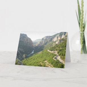 Gorges du Verdon, France Card