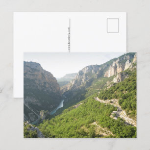 Gorges du Verdon, France Holiday Postcard