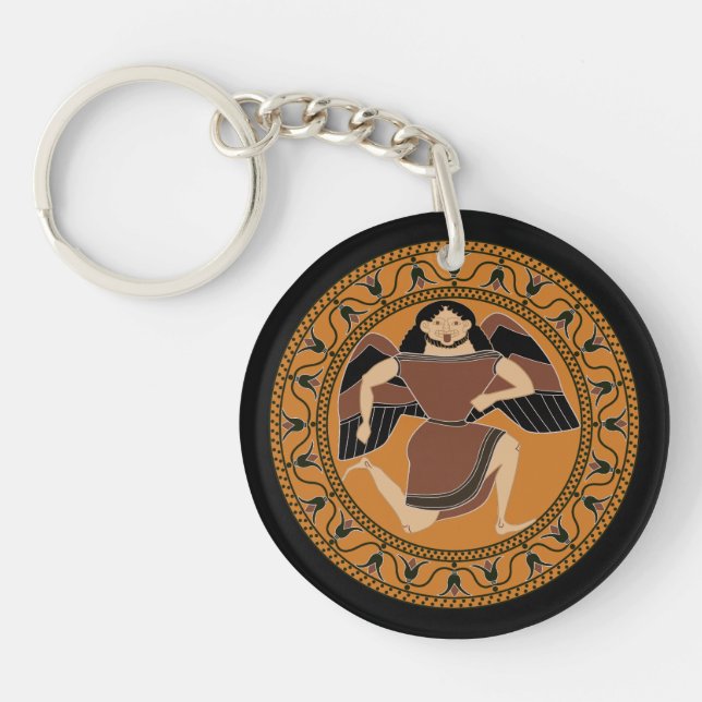 Gorgon : Coupe en terre cuite kylix Siana (Devant)