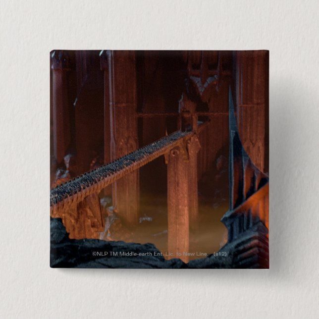 Gorgoroth 2 Inch Square Button (Front)