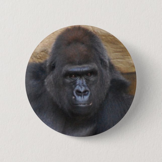 gorilla 2 inch round button (Front)