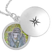 gorilla 715 locket necklace (Front)