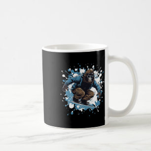 Gorilla Animal Snowboarding Sports Snowboard  Coffee Mug
