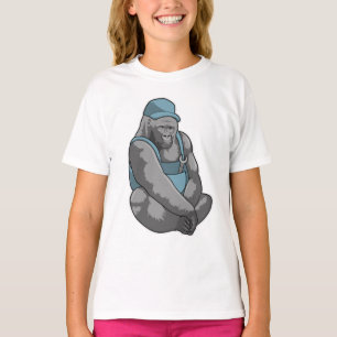 Gorilla as Craftsman with Wrench T-Shirt