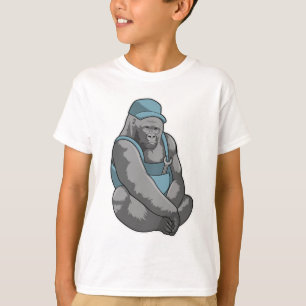 Gorilla as Craftsman with Wrench T-Shirt