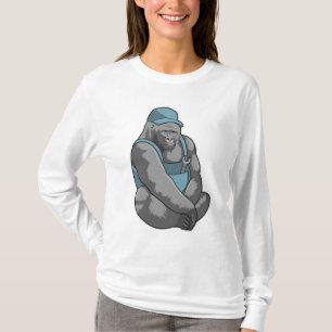 Gorilla as Craftsman with Wrench T-Shirt