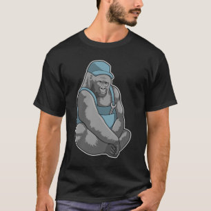 Gorilla as Craftsman with Wrench T-Shirt