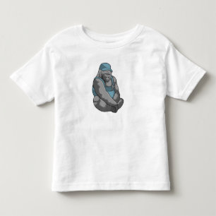 Gorilla as Craftsman with Wrench Toddler T-shirt