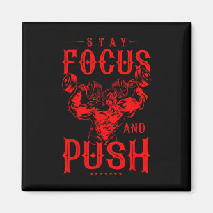 Gorilla Beast Quote Workout Fitness Bodybuilding G Magnet