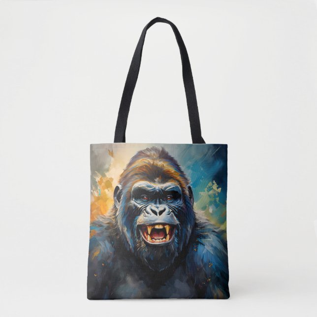  Gorilla big Smile  Tote Bag (Front)
