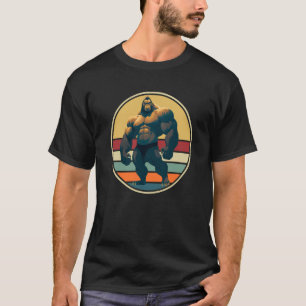 Gorilla Bodybuilding Gym Monkey Gorillas Weightlif T-Shirt