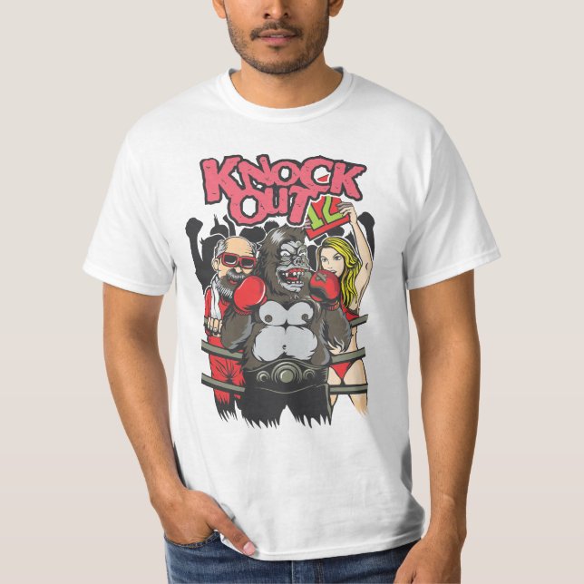 Gorilla Boxer Knockout Champ Tee (Front)