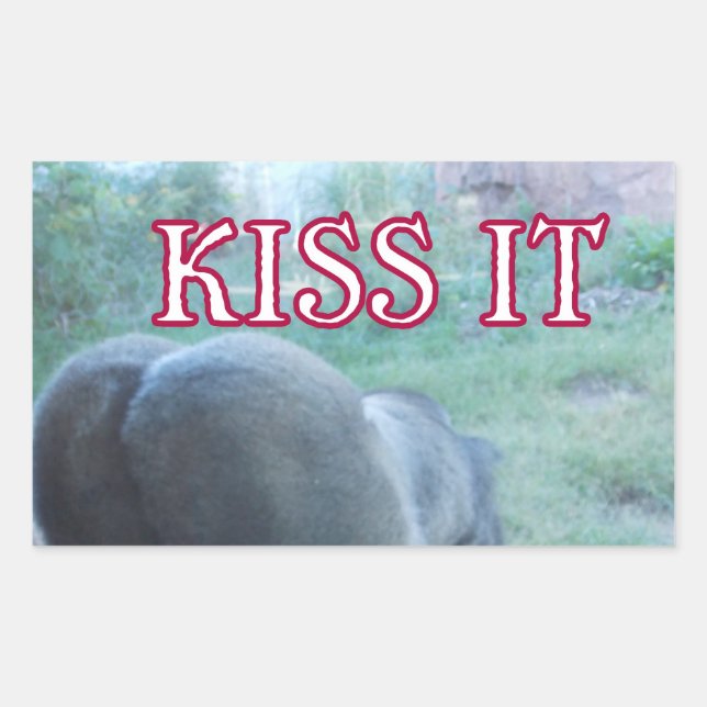 Gorilla Butt Stickers (Front)
