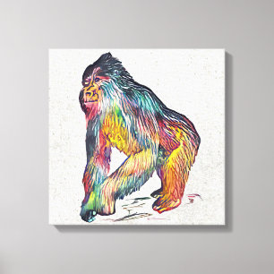 Gorilla Canvas Print