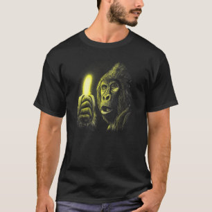 Gorilla Carrying Banana  Monkey Costume Wild Anima T-Shirt