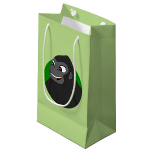 Gorilla Cartoon Small Gift Bag