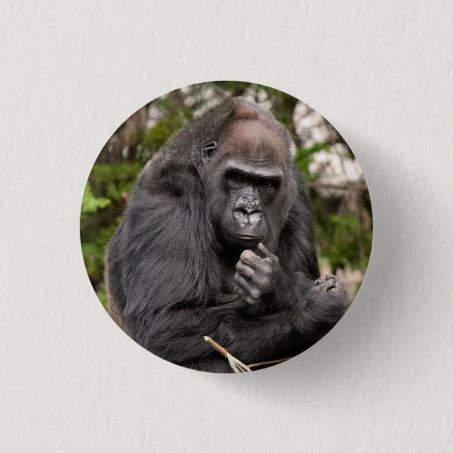 Gorilla F 8672 1 Inch Round Button (Front)