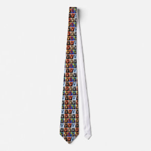 Gorilla Faces Pop Art Tie